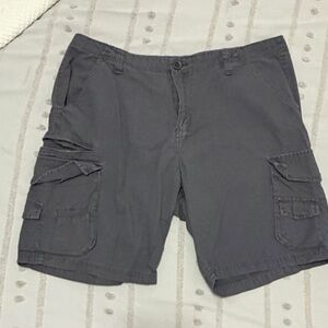 Subculture Men's Gray Cargo Shorts